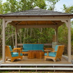 Copertinele pentru verande și foișoare sunt confortabile, confortabile și accesibile, nasha besedka