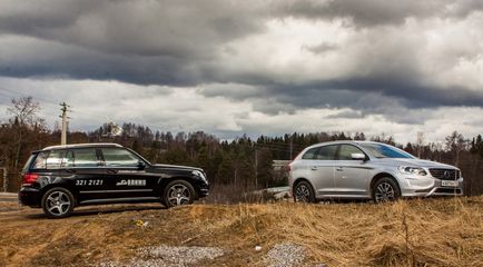 Încercați volvo xc60 (Volvo iXce60) și mercedes-benz glk (Mercedes-Benz GLK)