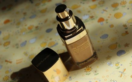 Tonal base dolce - gabbana lichid luminos perfect fundație - blog despre frumusete si cosmetice