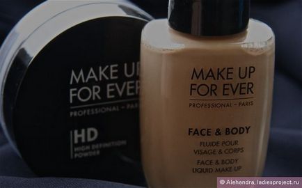 Тональний крем face and body liquid make up (відтінок № 20 ivory) від make up for ever - відгуки, фото