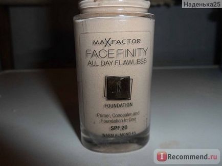 Alapítvány max faktor facefinity 3in1 (alaphangot korrektor) - „a legjobb cement problémája