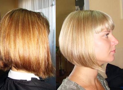 Hair színezés az előnye és hátránya, előtt és után