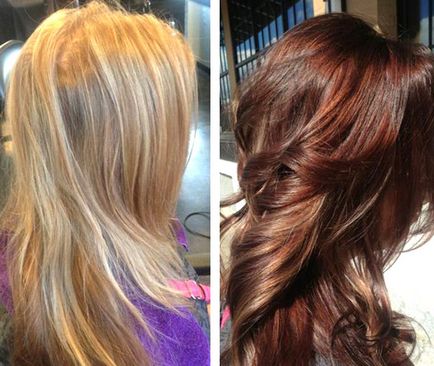 Тонування волосся плюси і мінуси, фото до і після