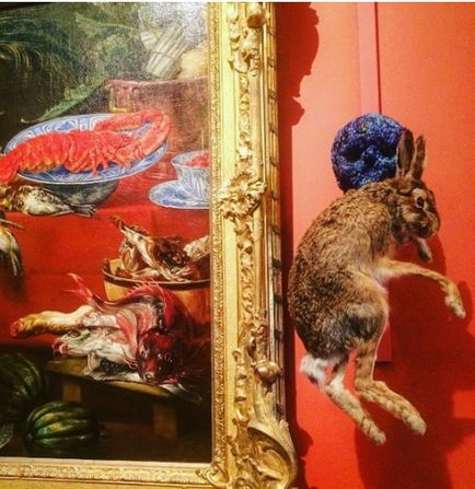 Thrash și expoziția de degradare cu animale moarte pe cârlige au șocat vizitatorii la Hermitage (foto) -
