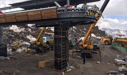 A treia linie a telecabinei de pe Elbrus va lucra iarna viitoare