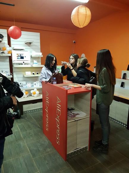 Un pavilion aliexpress în Moscova