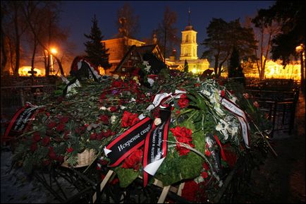 Turchinski a fost îngropat într-un cimitir rural