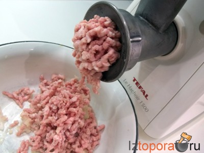 Carne tocată umplute cu carne - carne tocată - mâncăruri fierbinți - rețete - culinare