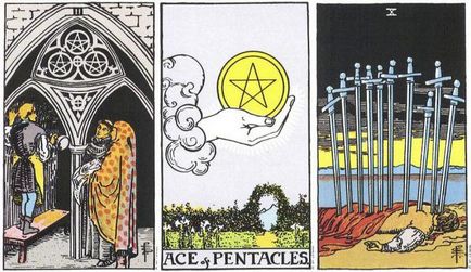 Ace of Pentacles este valoarea unui card de tarot