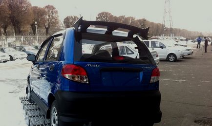 Tuning Daewoo Matiz - hogyan lehet kis igazán udalenky