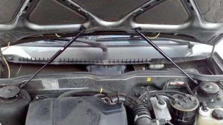 Acordarea instalării VAZ a capotei capotei de gaz VAZ 2108