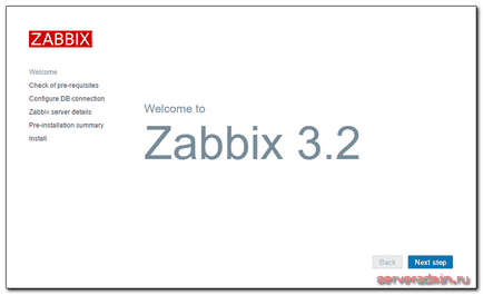 Telepítése és konfigurálása Zabbix 3