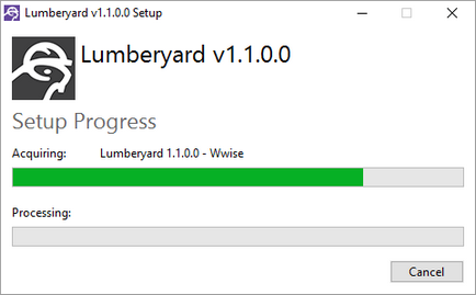 Установка і запуск ігрового движка lumberyard v 1