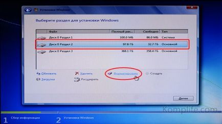 Instalarea Windows 7 - instrucțiuni pas cu pas