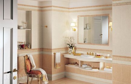 Варіанти обробки ванної кімнати плиткою