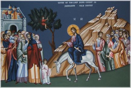 Palm Sunday istoria de vacanță - Ucraina