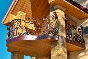 Вибираємо дизайн балкона для заміського будинку фото цікавих варіантів