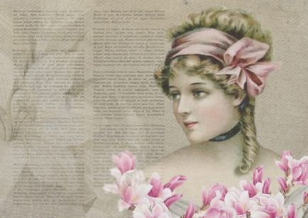 Imagini de vintage pentru decoupage