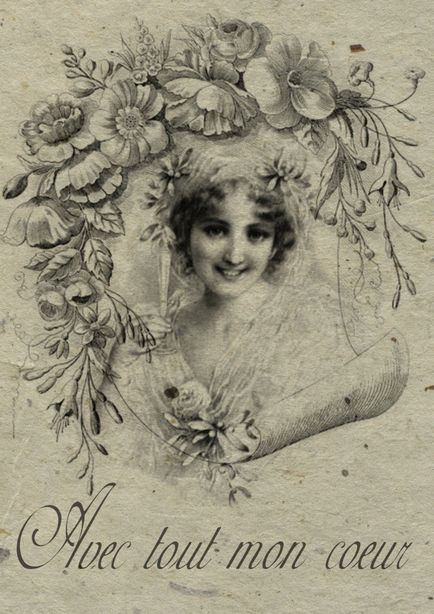 Imagini de vintage pentru decoupage