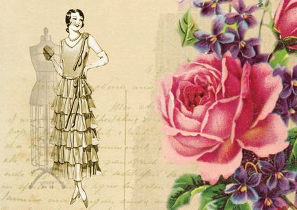 Imagini de vintage pentru decoupage