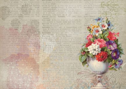 Imagini de vintage pentru decoupage