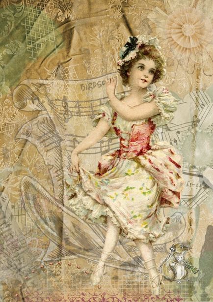 Imagini de vintage pentru decoupage