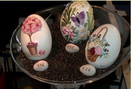 Bomboană de ouă brodată de la Elizabeth Klein - târg de maeștri - manual, manual