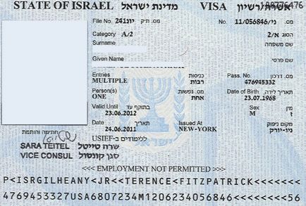 Visa către Israel 2017 Ai nevoie, cost, documente