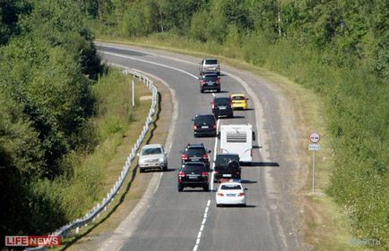 Володимир Путін на lada kalina