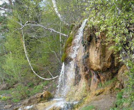 Waterfall plakun (regiunea Perm) - perla Uralilor