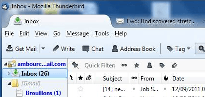 можливості thunderbird