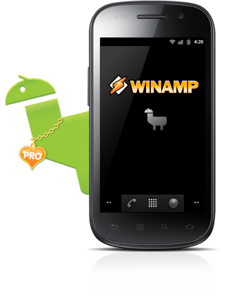 Funcțiile Winamp pentru Android ™