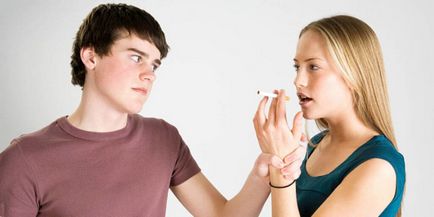 Afectarea fumatului pentru adolescenți