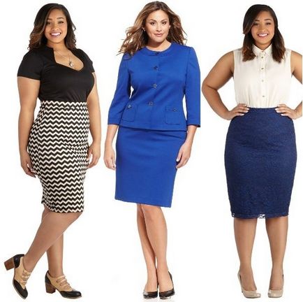 Szoknyák a túlsúlyos nők, amelyek alkalmasak arra, hogy válassza ki a stílust, hogy mit kell figyelni, hogy a divat