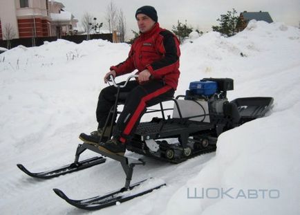 De ce să faceți un snowmobil de la un remorcher motorizat