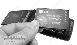 Înlocuirea plăcii interbordate pe telefon lg kf300