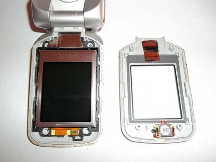 Înlocuirea unei bucla pe o clapetă Sony Ericsson w300i