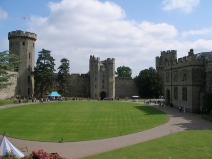 Castele de castel warwick din Anglia - castel Warwick, călătorim împreună