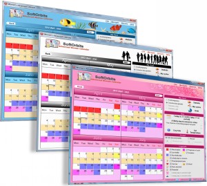 Жена Календар изтегляне на програмата на календара на компютъра на жените