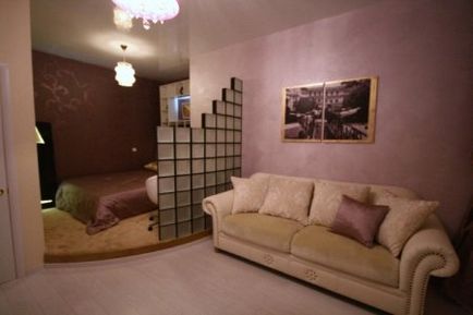 Zonarea unui apartament cu o camera (fotografie) - portal de constructii