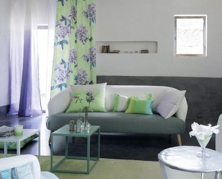 10 Правил поєднання штори, подушки, оббивка