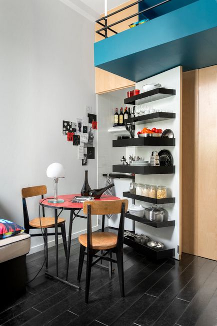 13 Idei de design pentru bucătării mici în apartamente mici din Franța