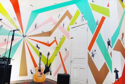 16 Idei originale despre transformarea unui interior standard cu pictura decorativă a pereților