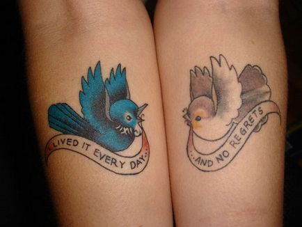 27 татуювань птахів 2013 - татуювання на
