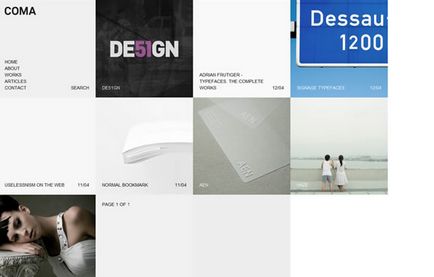 50 Creative portfolió oldalak (weboldalak) 50 Creative Portfolio honlapok