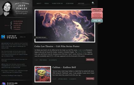 50 Creative Portfolio honlapok (web designer létre keresleti modellek) 50 Creative Portfolio honlapok