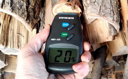 5 Способів як відрізнити сухі дрова від вологих