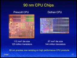 65 nm-es gyártási technológia - a közeljövőben félvezető technológiák intel