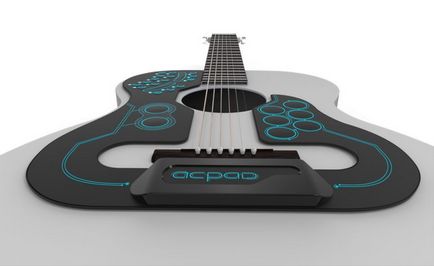 Acpad - midi-vezérlő, amely bekapcsolja a gitár egy zenekar - Ezines és egyedülálló új terméket