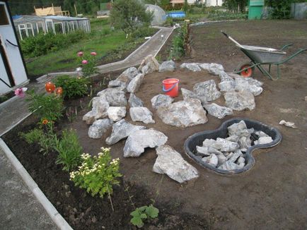 Альпійська гірка своїми руками в ландшафтному дизайні, фото